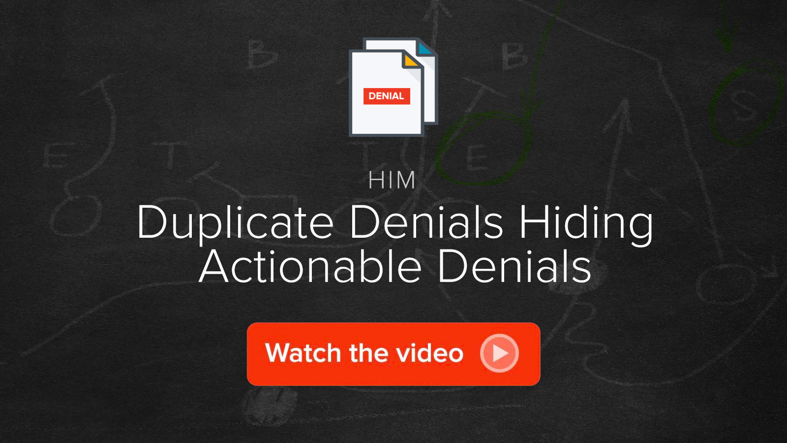 Watch the Duplicate Denials Hiding Actionable Denials video
