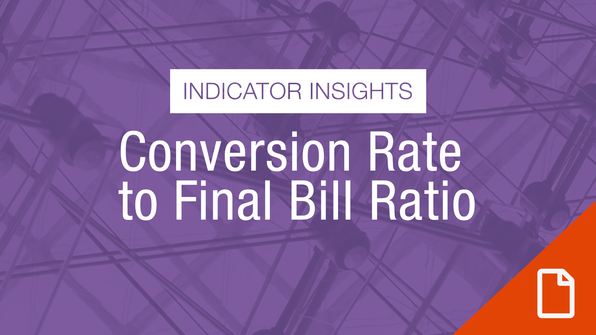 Thumbnail Indicator Insights Conversion Ratio To Final Bill